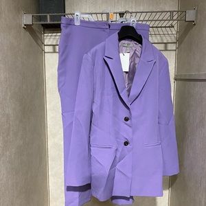 ASOS Design pop suit in Lavender NWT.